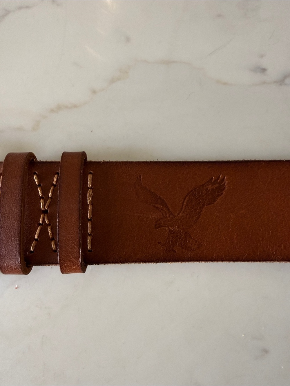 American Eagle Leather Brown Belt - Picture 3 of 8